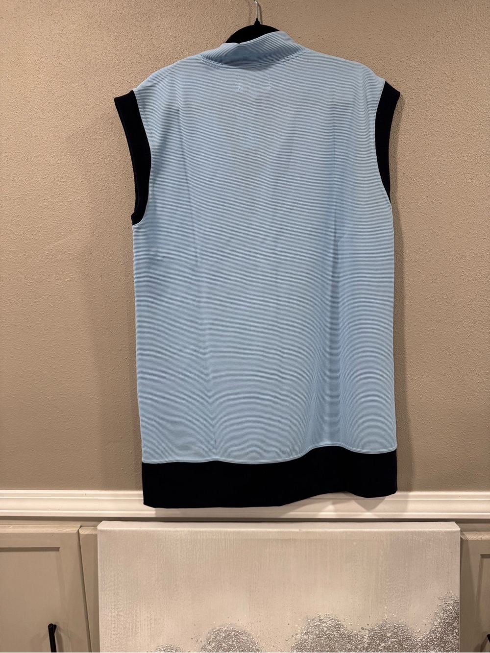 NWT Simply Southern Light Blue Women's Dress Zip Neck - Picture 5 of 6
